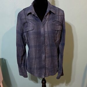 Columbia Dark Blue Women's Shirt xl
